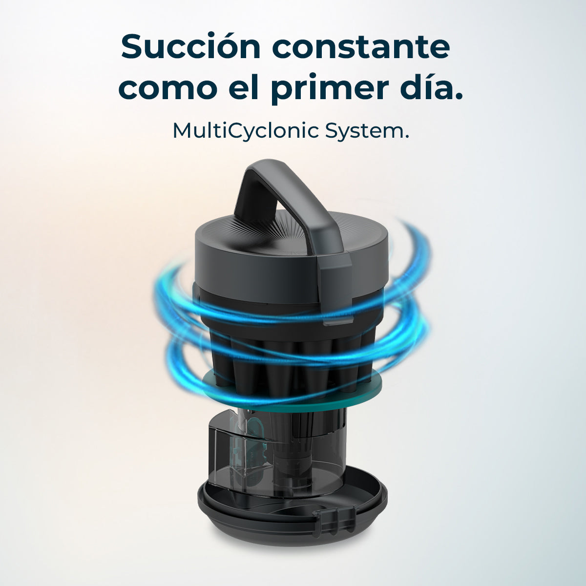 Cecotec Conga Rockstar Multicyclonic XL PowerStyle Aspirateur 900 W ForceSonic 170 AW 20 kPa Animal Turbo