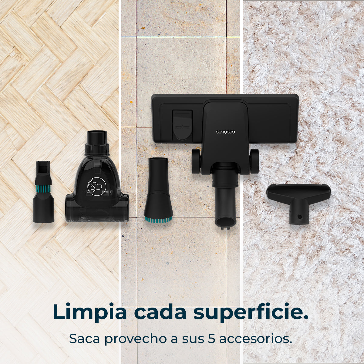 Cecotec Conga Rockstar Multicyclonic XL PowerStyle Aspirateur 900 W ForceSonic 170 AW 20 kPa Animal Turbo