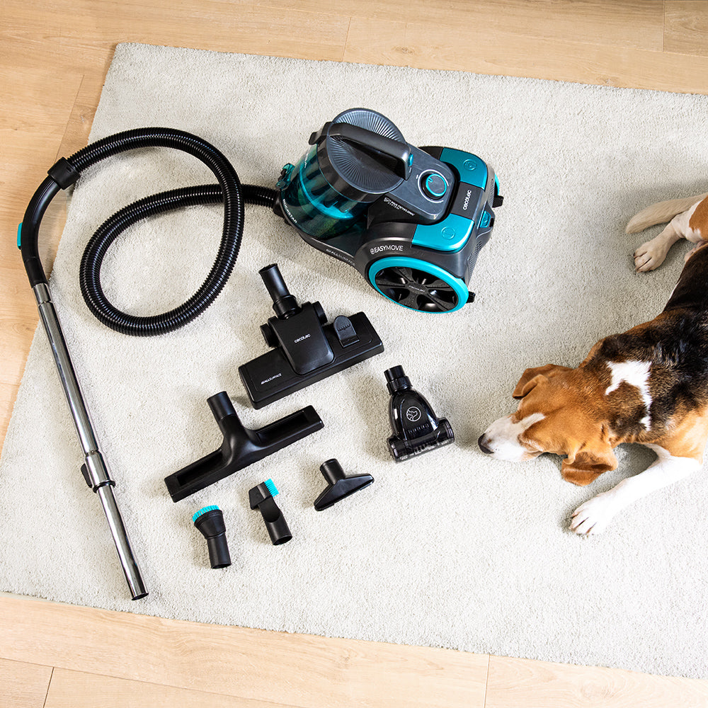 Cecotec Conga Rockstar Multicyclonic XL PowerStyle Aspirateur 900 W ForceSonic 170 AW 20 kPa Animal Turbo