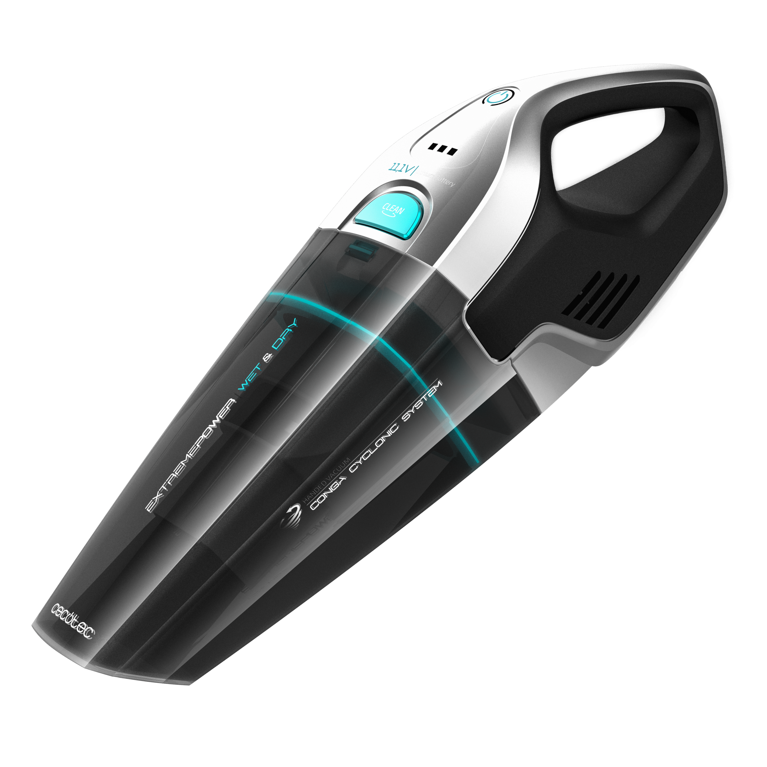 Cecotec Conga Immortal ExtremeSuction 11,1 V Nass- und Trocken-Handstaubsauger 75 W 20 Min