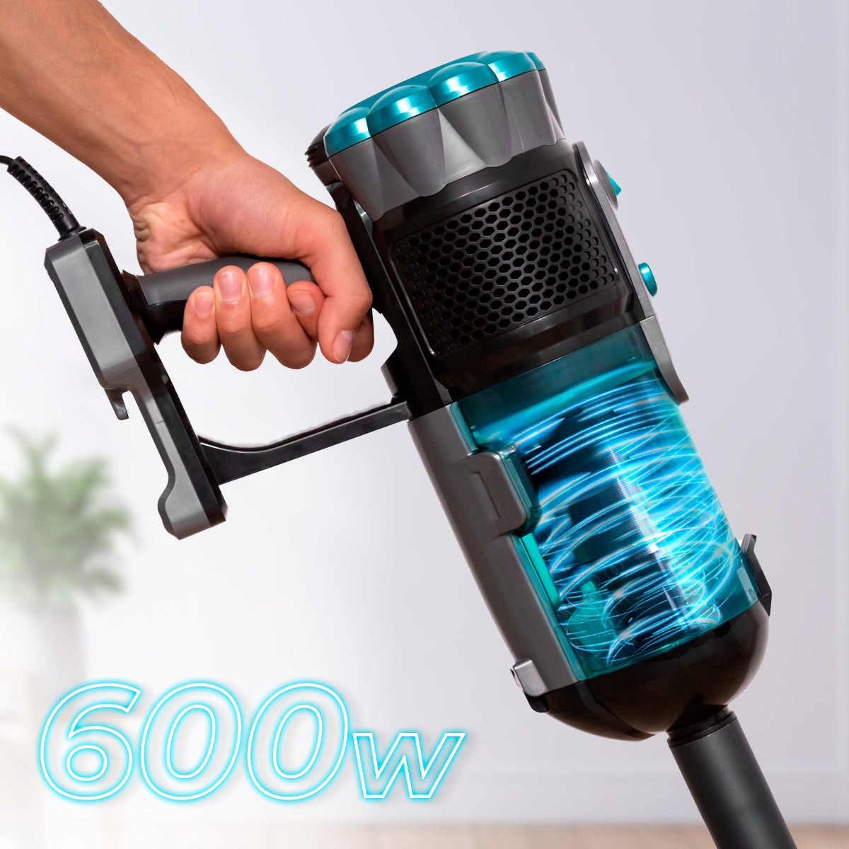 Cecotec Conga Popstar 600 Vital Aspirateur Puissance 18 kPa UltraPower 600 W Filtre Haute Efficacité
