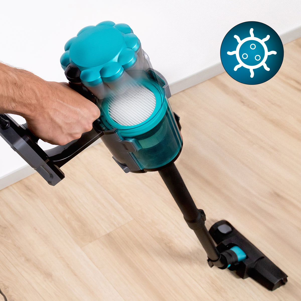 Cecotec Conga Popstar 600 Vital Aspirateur Puissance 18 kPa UltraPower 600 W Filtre Haute Efficacité