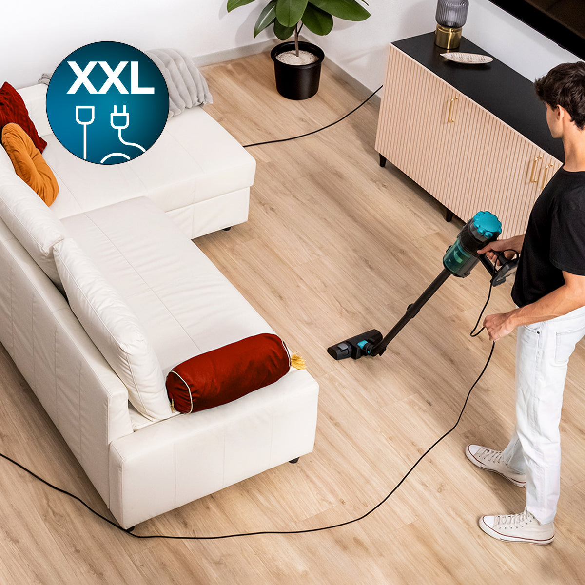 Cecotec Conga Popstar 600 Vital Aspirateur Puissance 18 kPa UltraPower 600 W Filtre Haute Efficacité