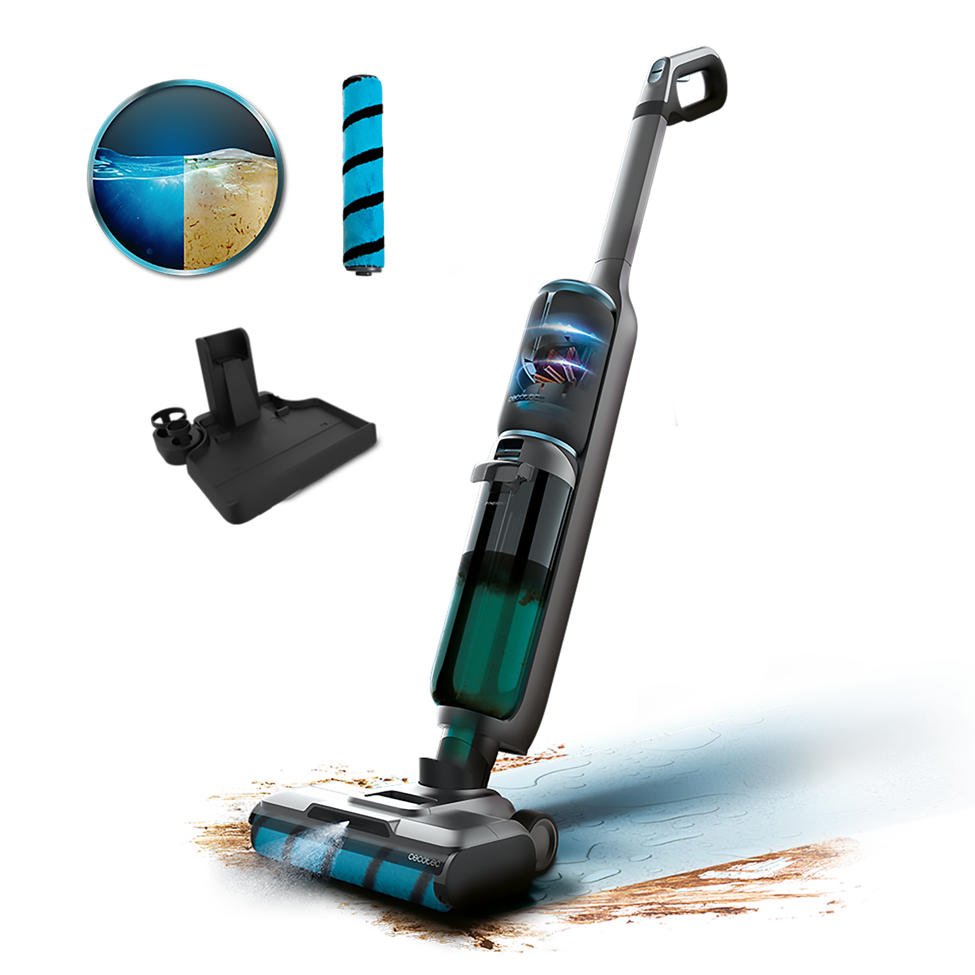 Cecotec FreeGo Fregasuelos y Aspirador 250W 35min