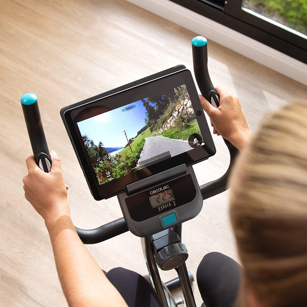 Cecotec DrumFit X-Bike 3000 Neo Bicicleta Estática Plegable Con 8 Niveles De Resistencia Y Volante Inercia 3 Kg