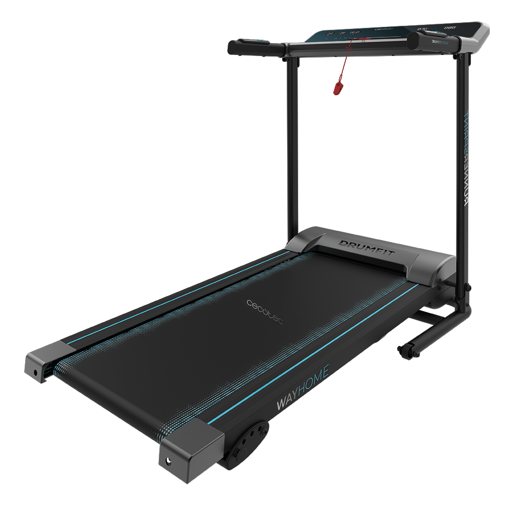 Cecotec DrumFit WayHome 1000 Runner Sprint Cinta De Correr 100x40 cm 600 W Velocidad 1–10 km/h