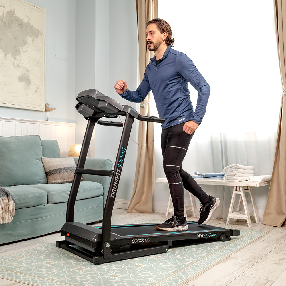 Cecotec Cinta DrumFit WayHome 1500 Sprint 1100W 120x40 cm