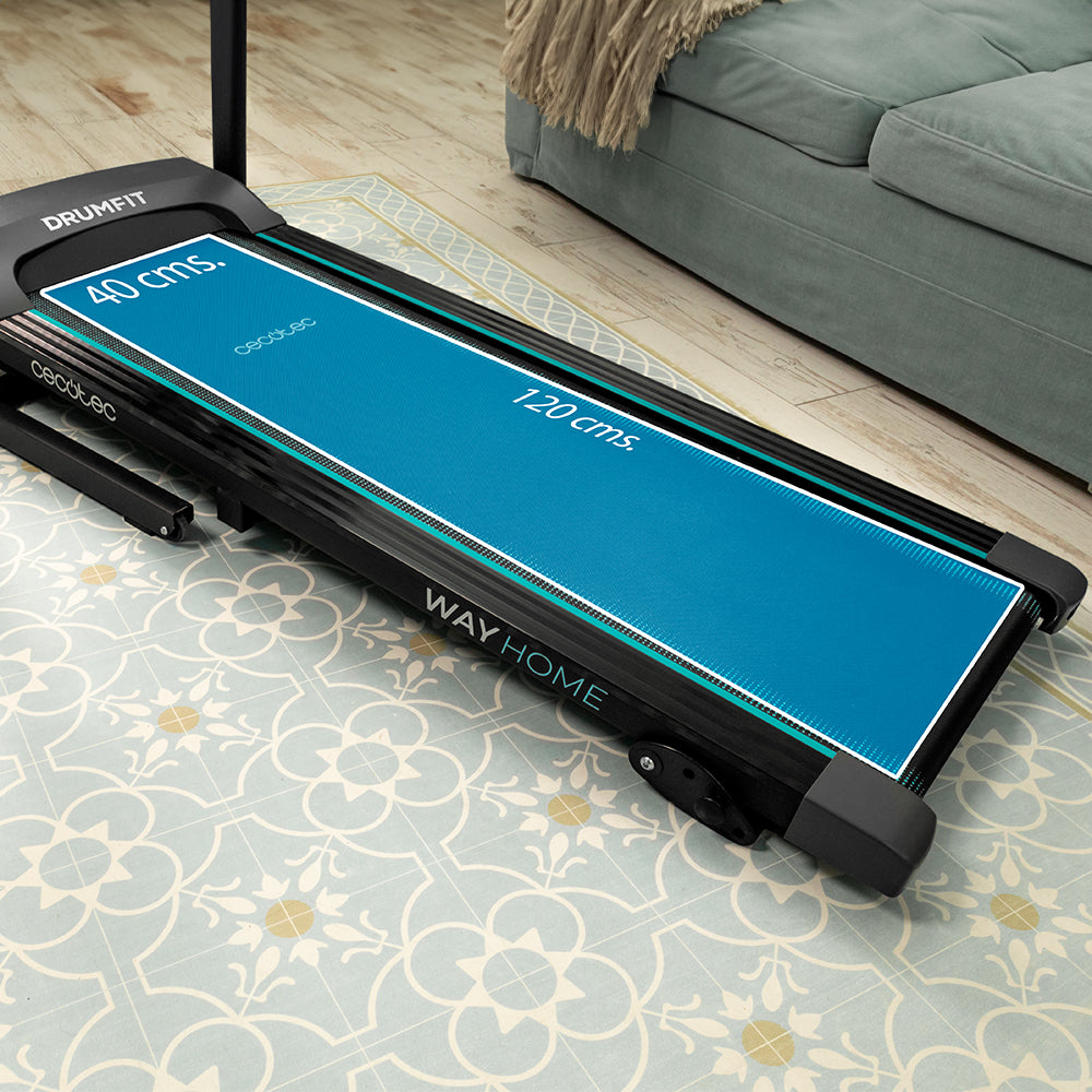 Cecotec Cinta DrumFit WayHome 1500 Sprint 1100W 120x40 cm