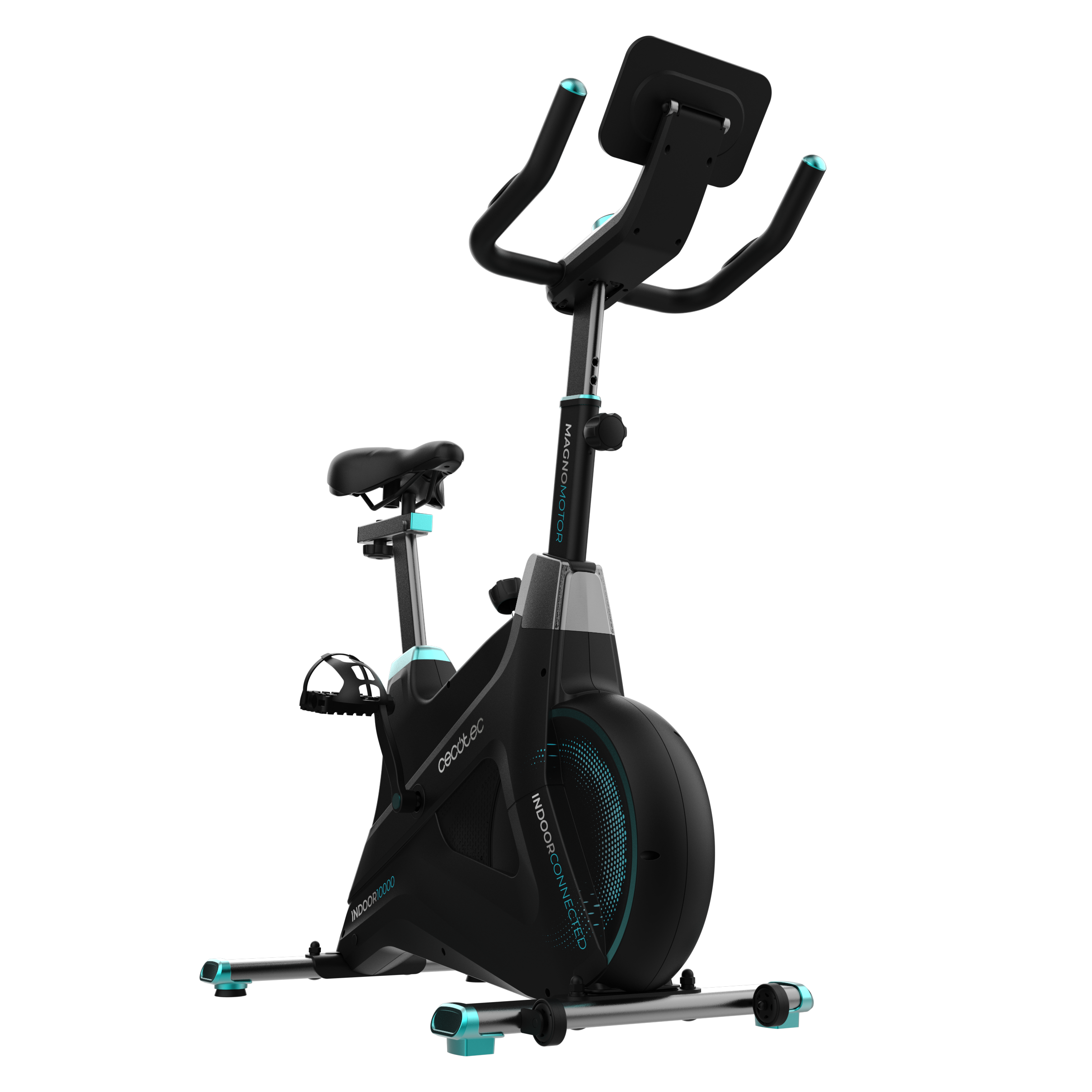 Cecotec DrumFit Indoor 10000 MagnoMotor Conectado Kinomap Volante De Inercia 10 Kg Y Ajuste Automático De Resistencia