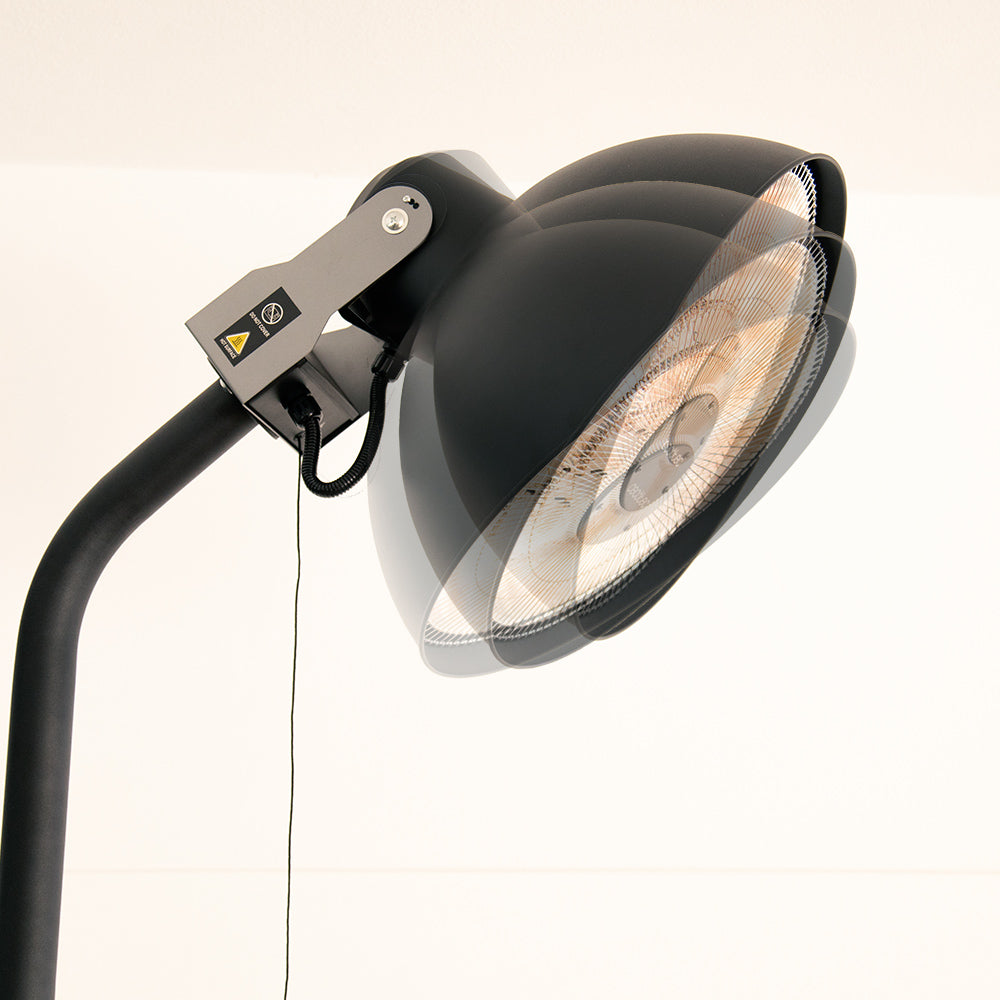 Cecotec Riscaldatore Esterno ReadyWarm 2100W Infrarosso a Carbone IP24 Resistenza Istantanea