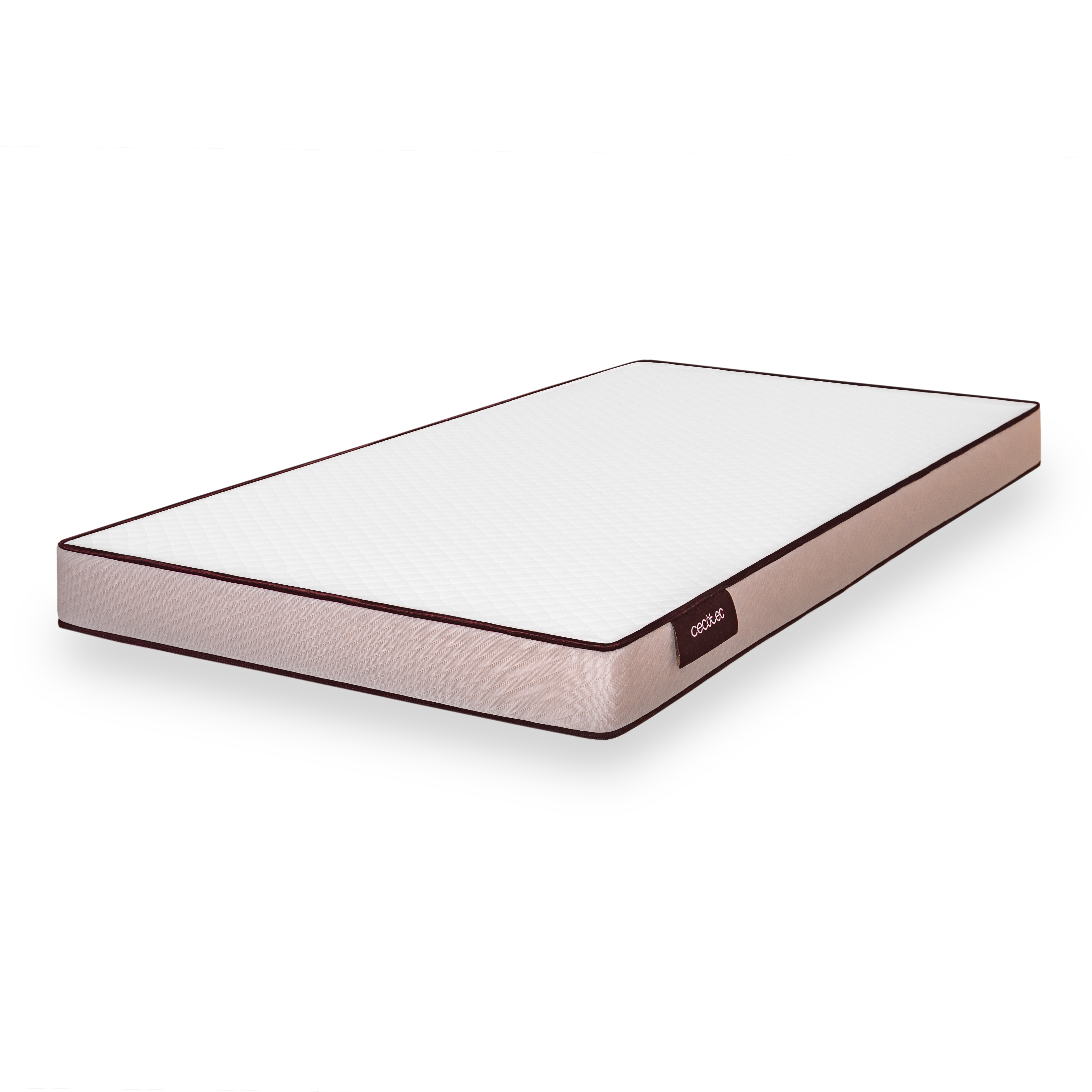 Cecotec Colchón Cuna Flow BabyPure 120x60x10 cm Núcleo BabyFoam Densidad 25 kg por m3 Firmeza Alta Funda Extraíble