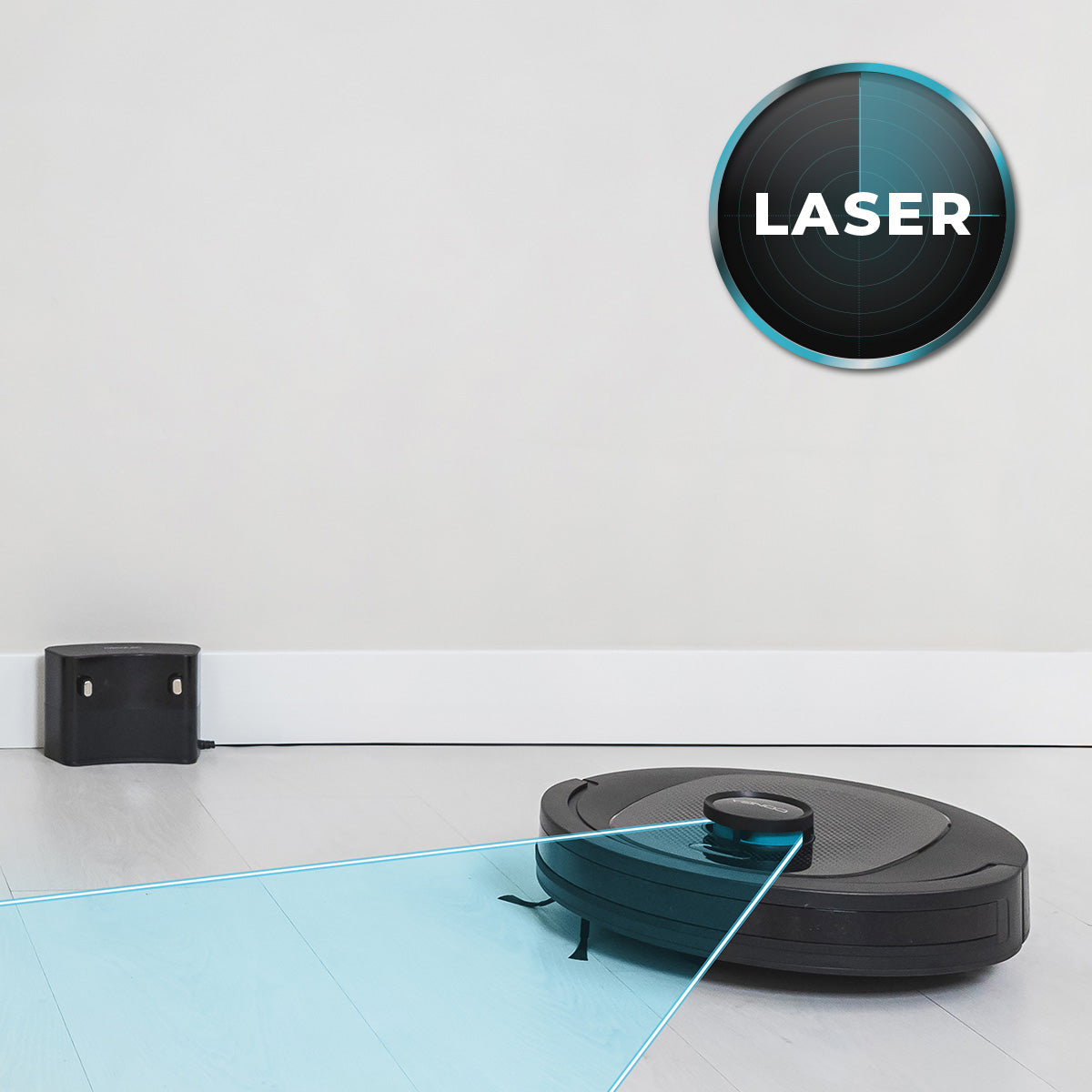 Cecotec Conga 8490 Ultimate Ultra Power Robot Aspirador com Laser Mapeamento Interativo App 3.0