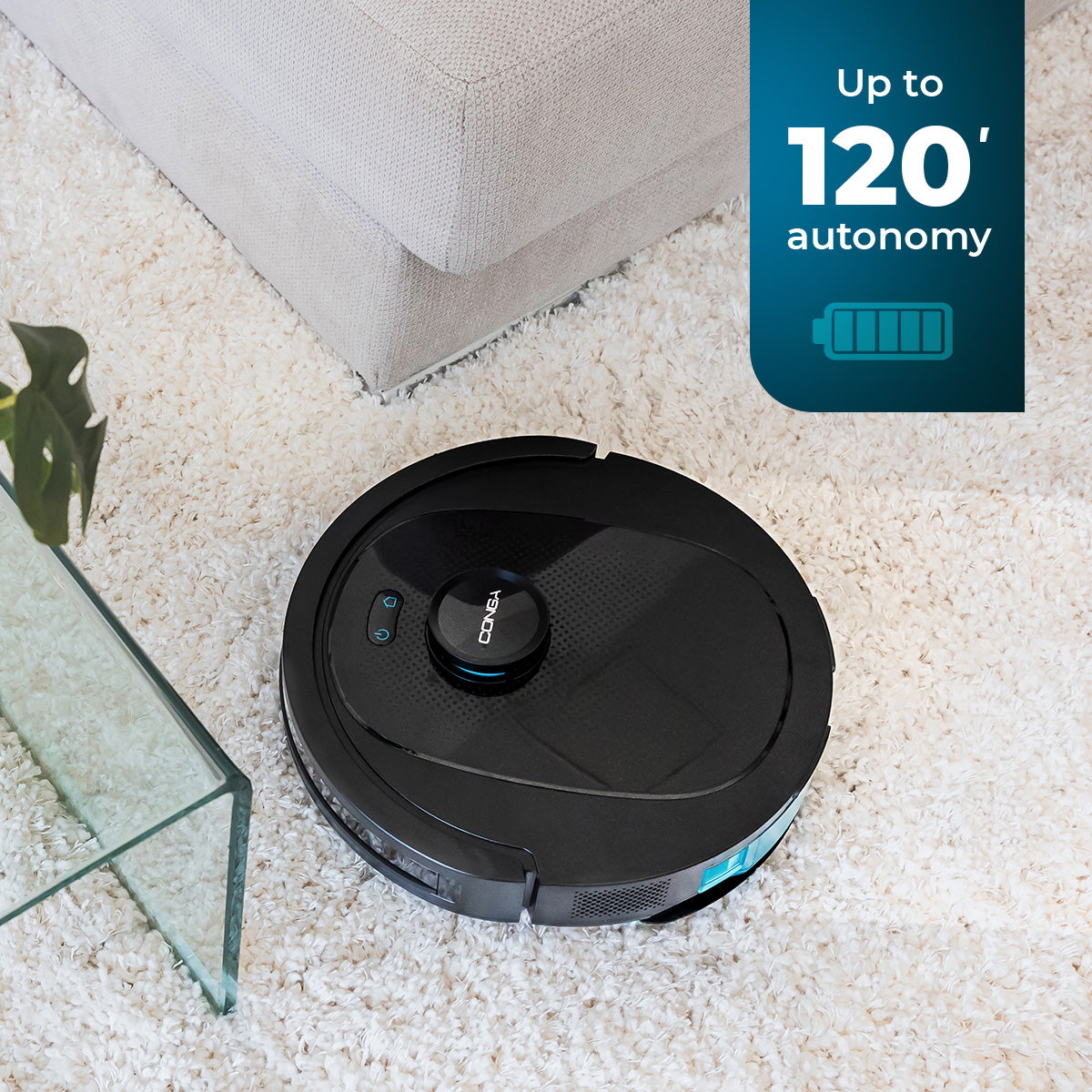 Cecotec Conga 8490 Ultimate Ultra Power Robot Aspirador com Laser Mapeamento Interativo App 3.0