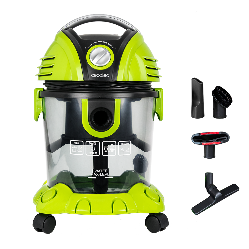 Cecotec Conga Wet y Dry 1200 W Aspirador con Filtro de Agua y Alta Eficiencia Máxima