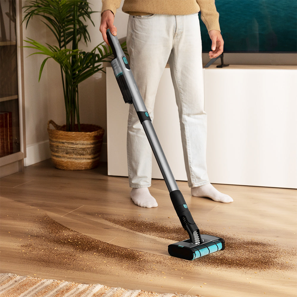 Cecotec Scoba 2100 Twice Aspirapolvere Scopa Omnidirezionale Ultraleggera 0,73 kg Motore Digitale Brushless ForceSonic