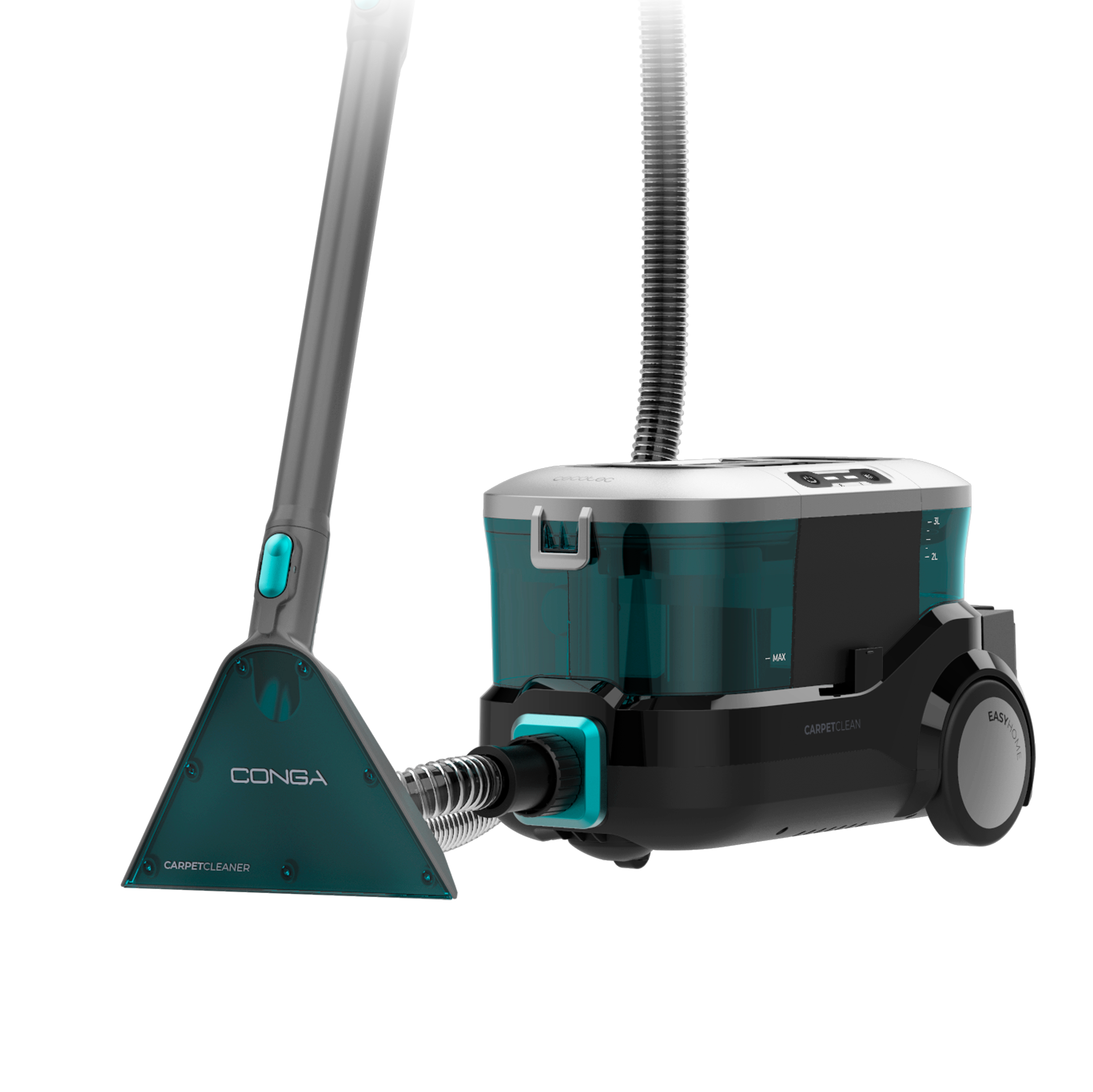 Cecotec Conga CarpetClean 10000 EasyHome Limpiatapicerías Trineo 800 W Potencia