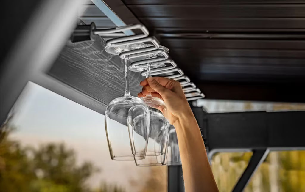 Keter - Bar de jardín Gazebo gris