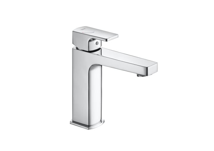 Roca - Compact Tap Bavabo Caño Mezzo met klik -clack afvoer en gladde body L90 A5A3C01C00