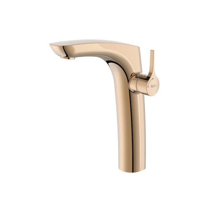 Roca - Bathing Tap Monomando Pink Gold Insignia med høj caño og glat krop A5A3C3ARG0