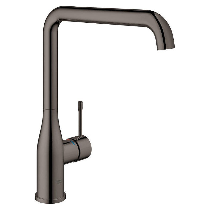 Grohe - Grifo monomando de fregadero Essence grafito oscuro