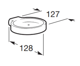 Roca - Jabonera de pared A816371001