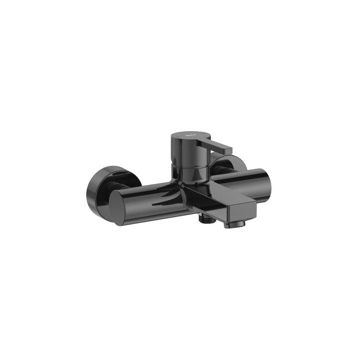 Roca - Grifo de baño exterior negro titanio Naia A5A0296CN0