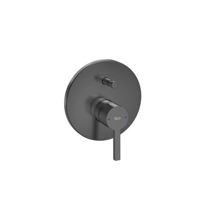 ROCA - Zwarte badkamer titanium geborsteld NAIA A5A0B96NM0