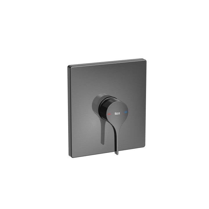 Roca - Black Black Titanium Shower Tap Black A5A2B3ACN0