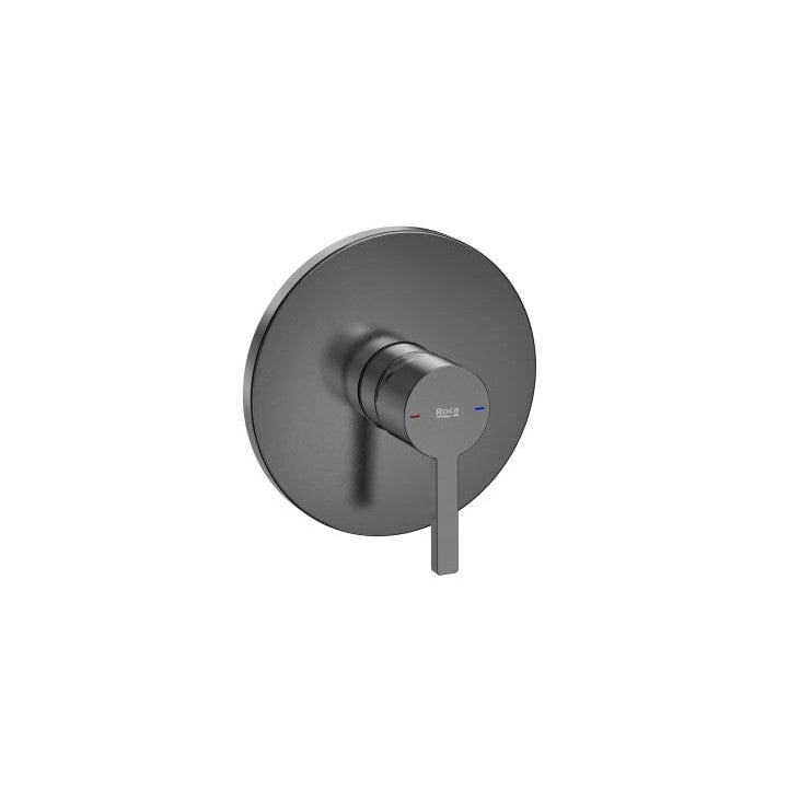 Roca - Black Circular Shower Titanium Brushed Naia A5A2B96NM0