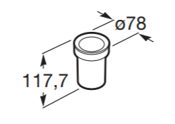 Roca - Vaso de encimera Twin