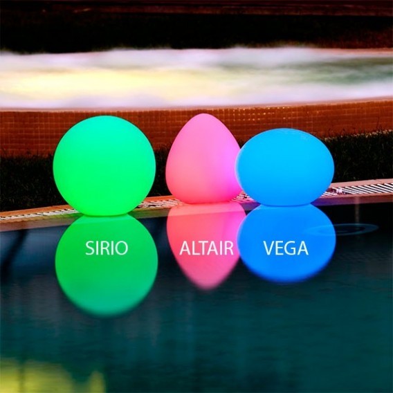 GRE - Pool di lampada mobile a LED SIRIO DI STARLIGHT