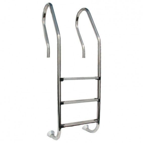 Gre - Escalera inox para piscina de madera  126674