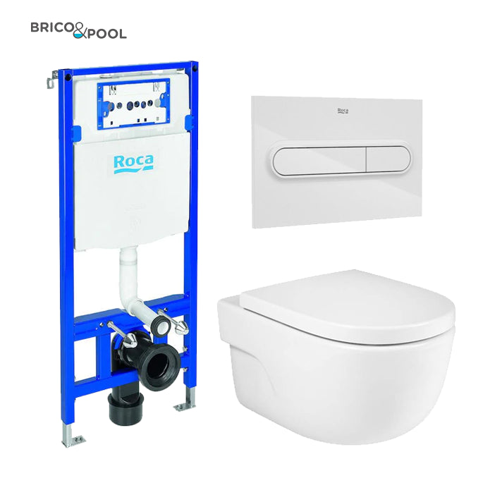 Roca - Rimless méridiens de toilettes complètes suspendus