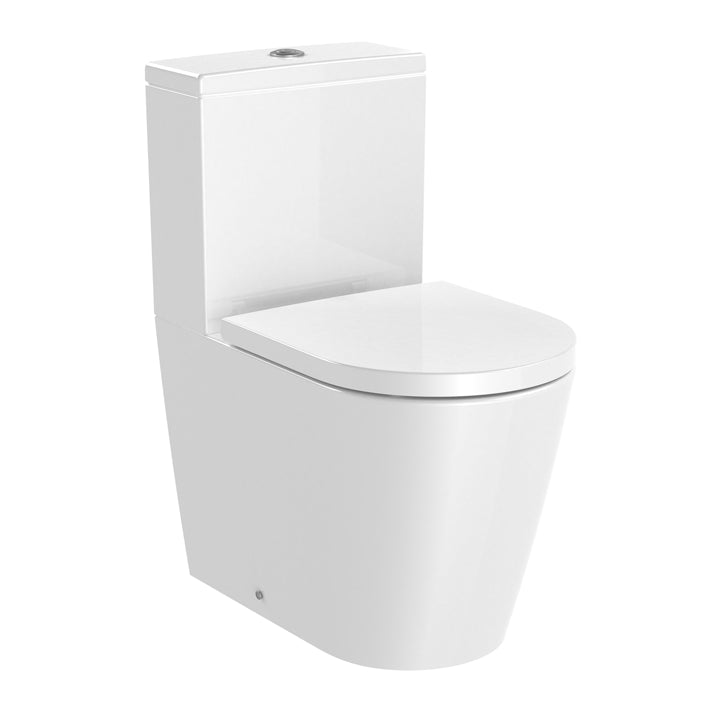 Roca - Toilet complet complet rond sans bord