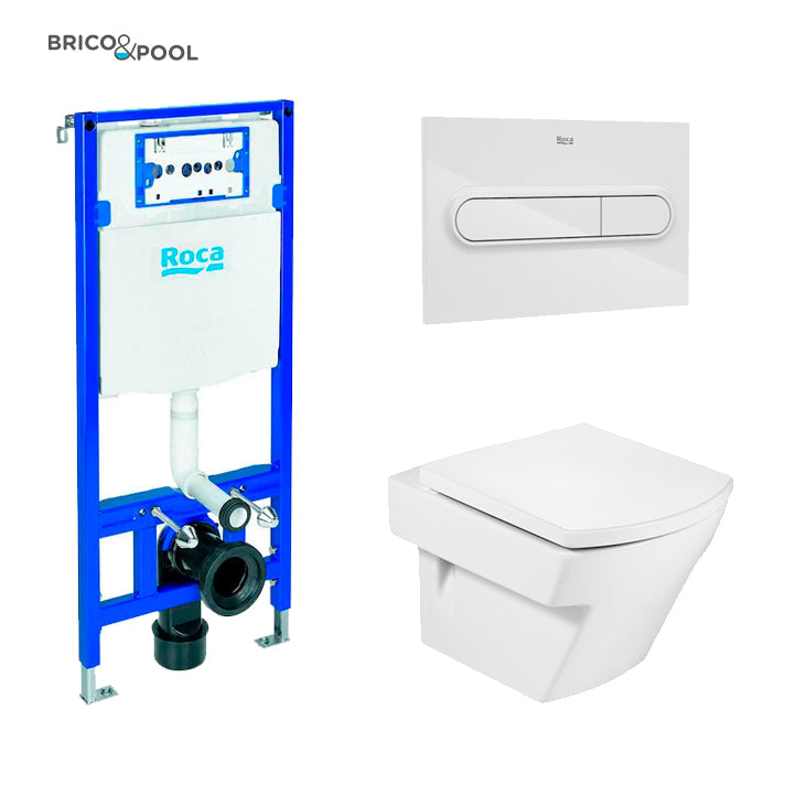 Roca - Complete Compact Suspended Toilet