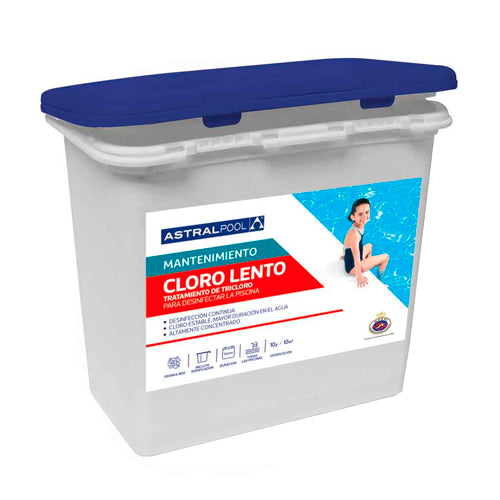 Astralpool - Cloro lento granulado 30 kg