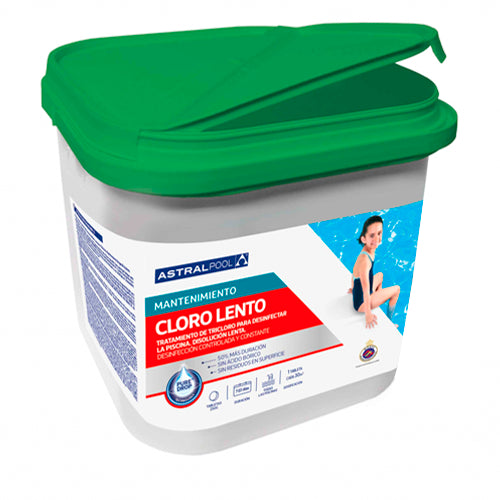 Astralpool - Cloro lento tableta (sin bórico) 4kg