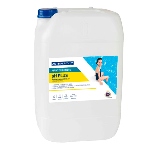 Astralpool - Flüssigkeit ph Plus 20 l ph-Regler