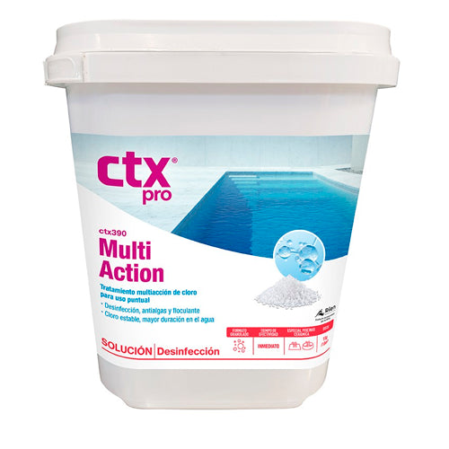 CTX - Cloro Multi-ação CTX-390 granulado 25 kg