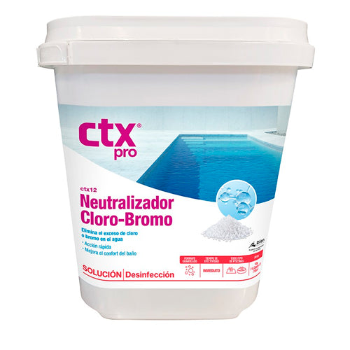 CTX - Neutralisateur de chlore et de brome CTX-12 granulés 6 kg