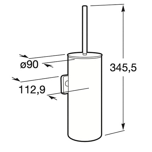 Roca - Escobillero de pared Victoria A816666001