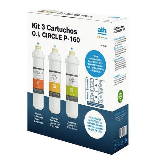 ATH - Byt ut kit 3 Circle Osmosis -patroner