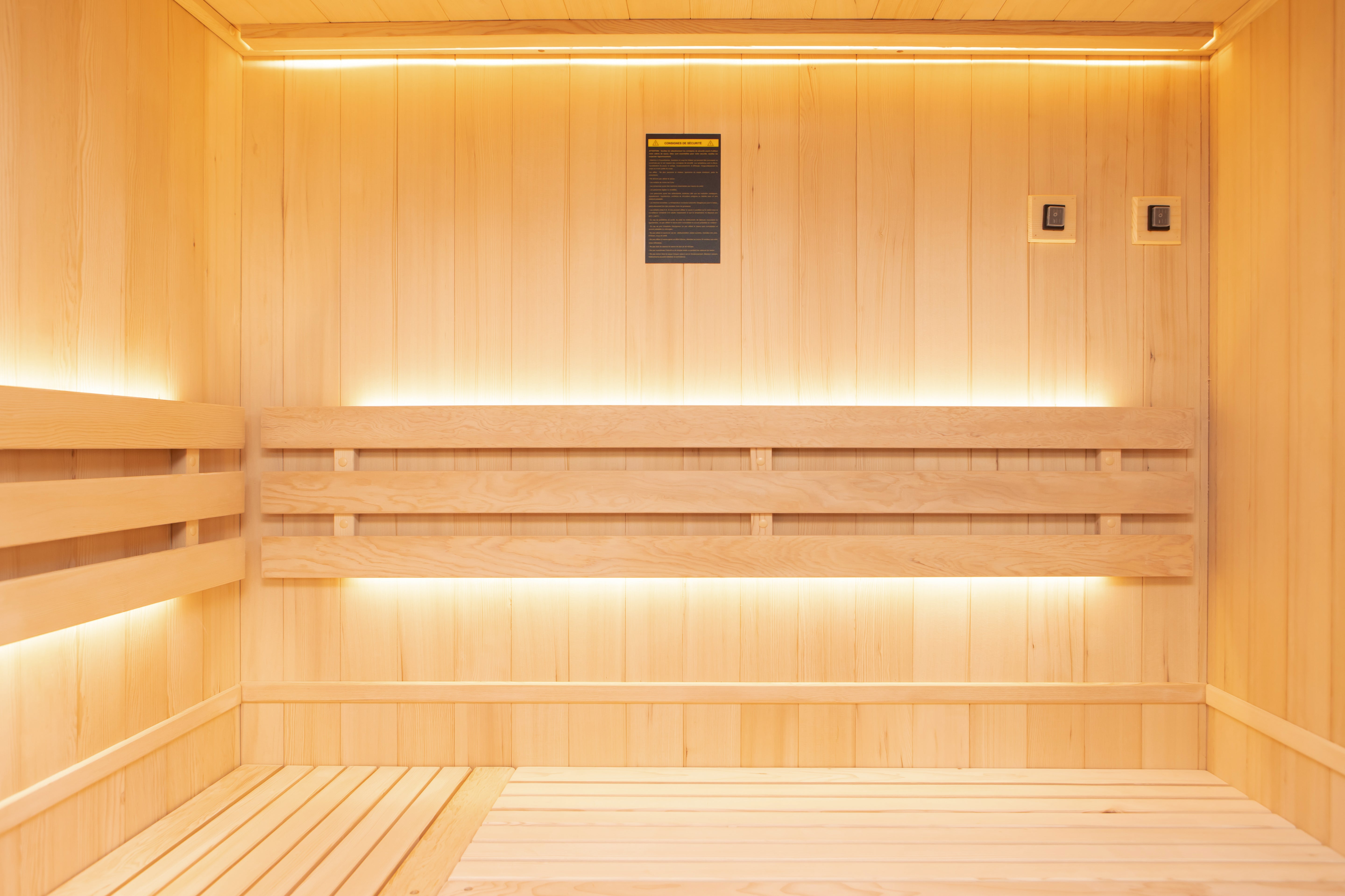 France Sauna - Sense 4,5kW Sauna tradicional de vapor