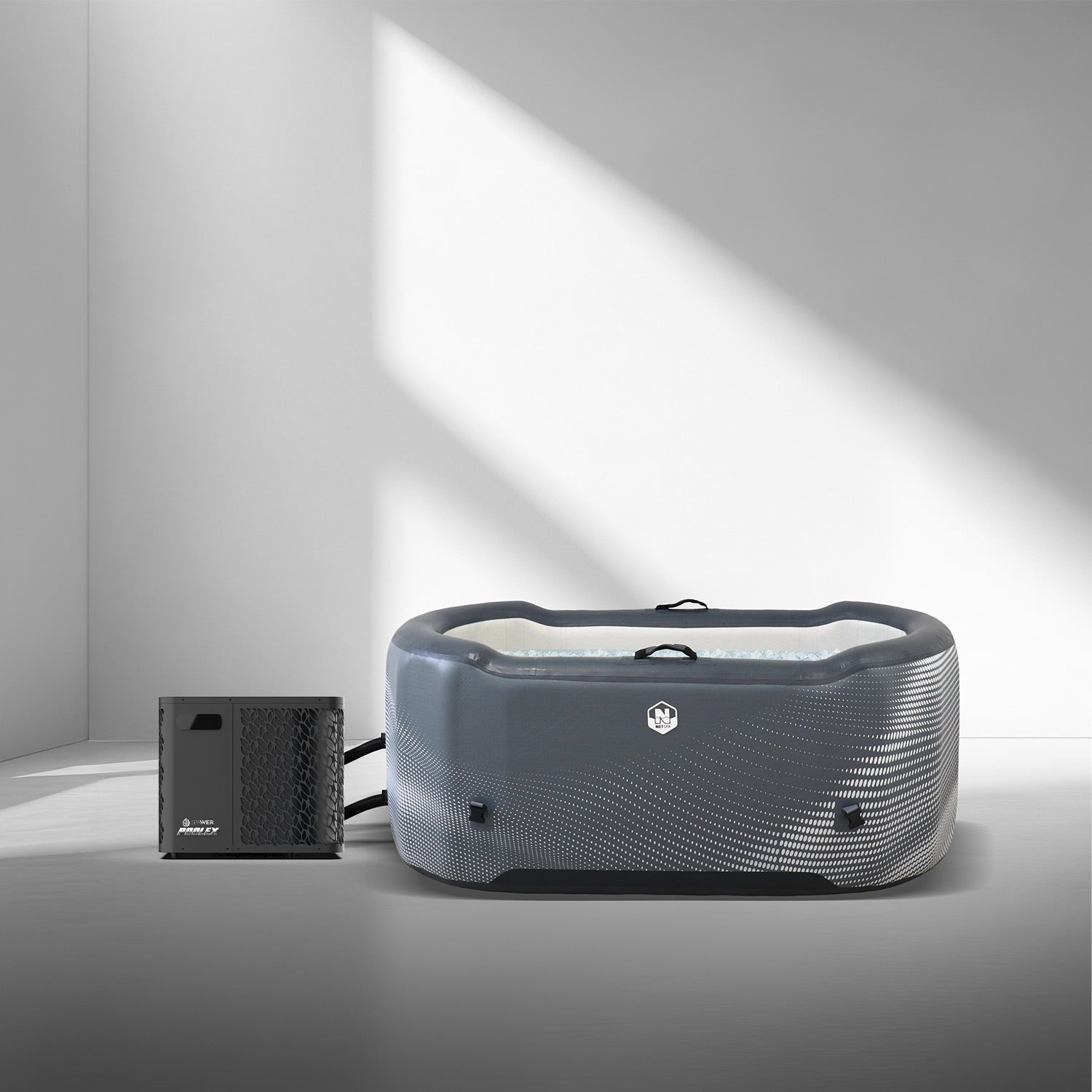 Poolex - NetSpa Järvi bagno di ghiaccio con kit refrigerante