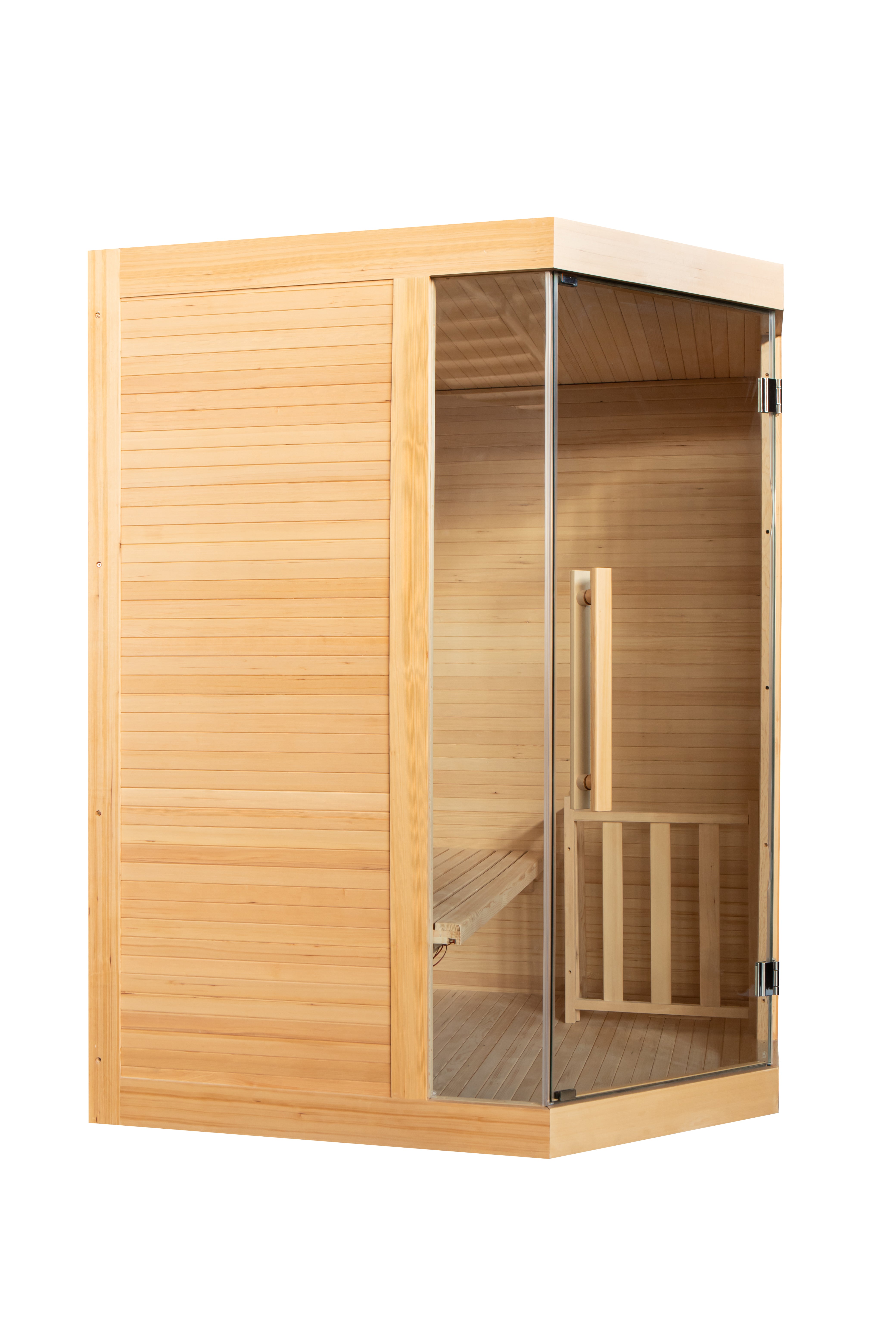 France Sauna - Sense 4,5kW Sauna d'angle traditionnel à vapeur