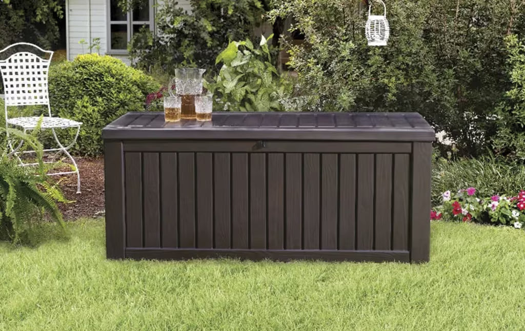 Keter - Coffre d'extérieur Rockwood marron