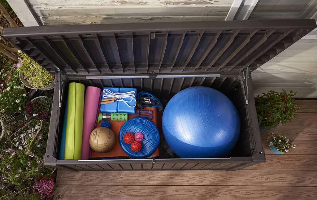 Keter - Coffre d'extérieur Rockwood marron