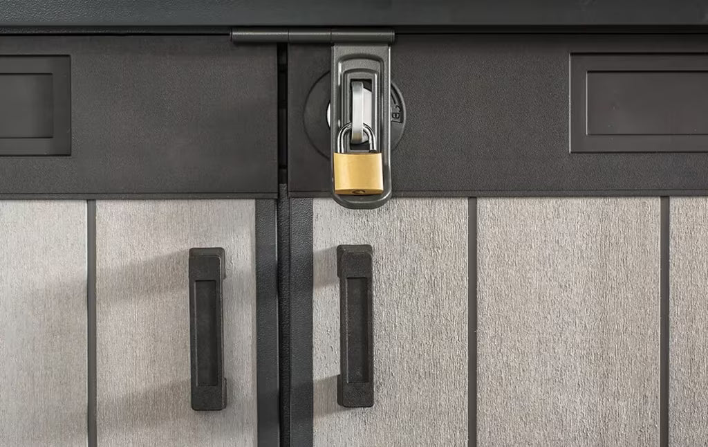 Keter - Cobertizo de exterior Store-It-Out Grande 1900L gris