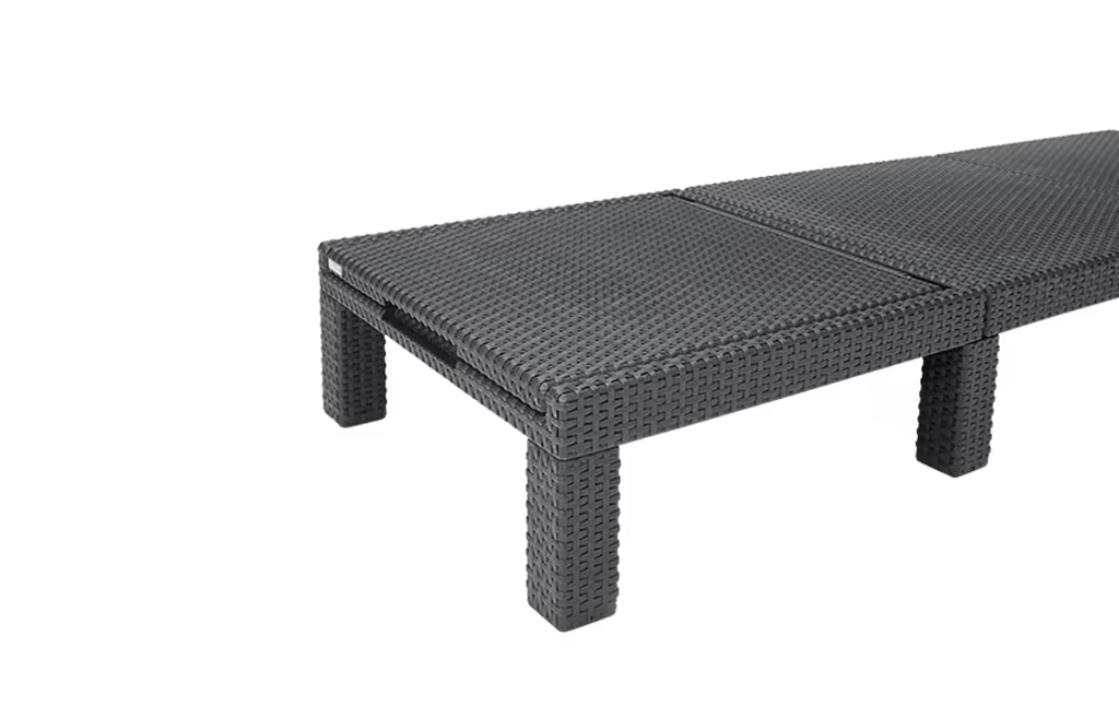 Keter - Tumbona de exterior Daytona Deluxe grafito