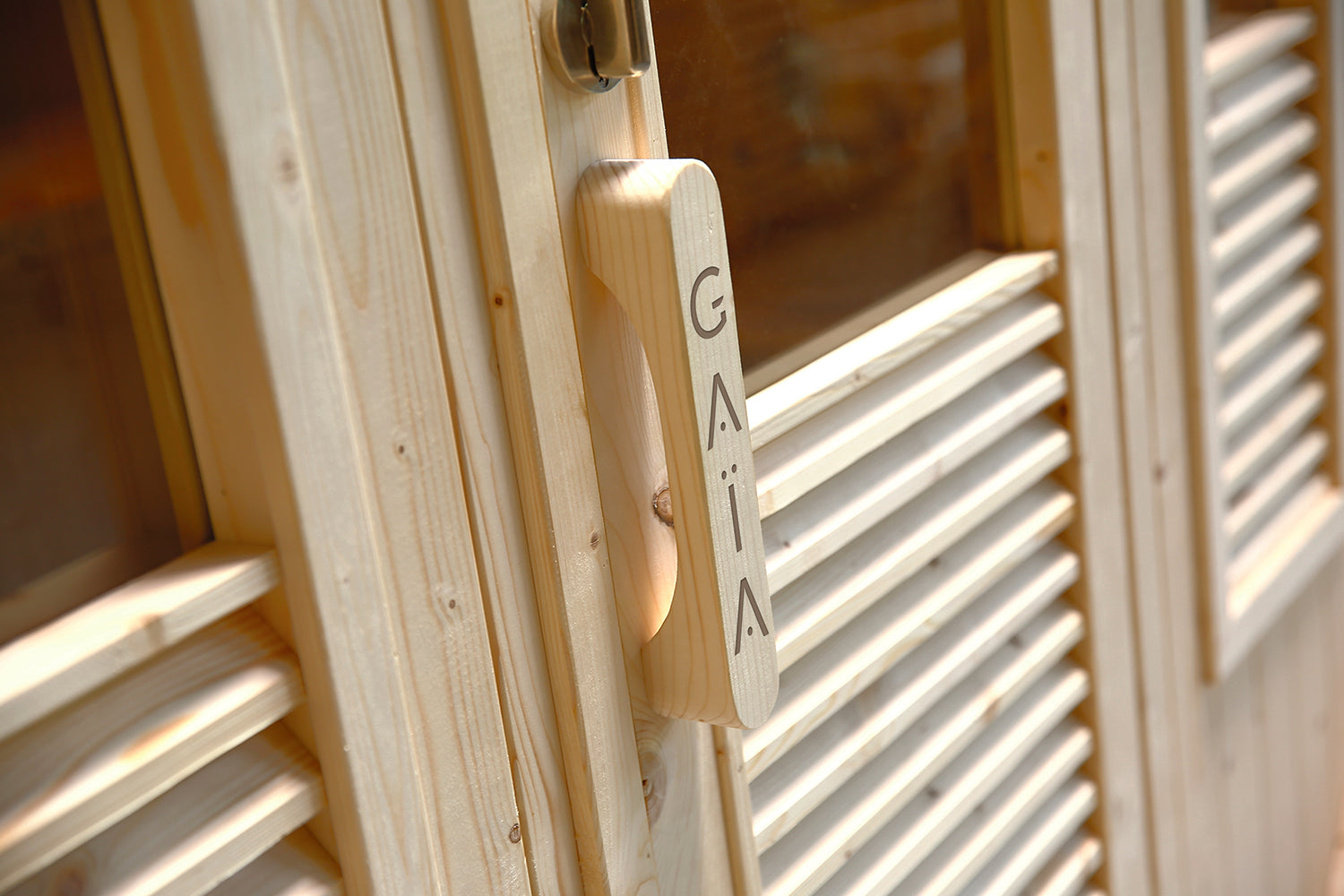 France Sauna - Gaïa Bella Außensauna mit Dampfbad